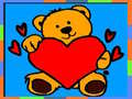 Spil Let Farvelægning Valentinsdag online