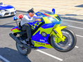 Spil Politiets Bike Stunt Race Spil online