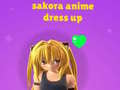 Spil Sakora: Anime Opmagning online