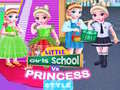 Spil Små Pigers Skole vs Princessestil online