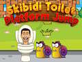 Spil Skibidi Toilet Platform Hop online