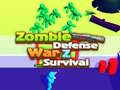 Spil Zombieforsvar: Krig Z Overlevelse online