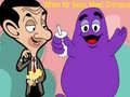Spil Når Mr. Bean møder Grimace online