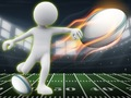 Spil Stickman Rugby Løb og Spark online