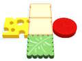 Spil Burger Fold Puslespil online