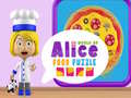 Spil Alices Verden: Mad Puslespil online