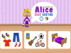 Spil Alice Daglige Rutines Verden online