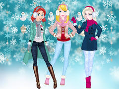 Spil Prinsesser Vinterfest online