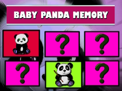 Spil Baby Panda Hukommelse online