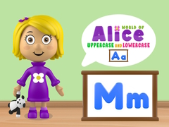 Spil Alices Verden Store og Små Bogstaver online
