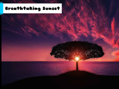 Spil Fantastisk solnedgang online