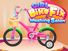Spil Pige Cykel Reparation Vask Saloon online