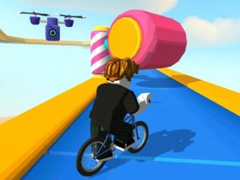 Spil Obby Men Du Er På En Cykel online