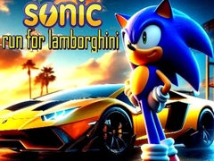 Spil Sonic Løb for Lamborghini online