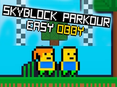 Spil Skyblock Parkour Let Obby online