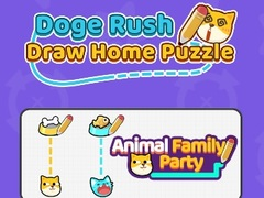 Spil Doge Rush: Tegn Hjemmepuzzle online