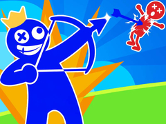 Spil Rød og Blå Stickman Spion Puslespil 2 online
