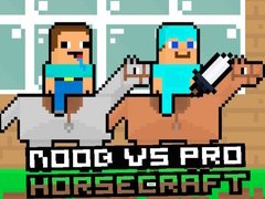 Spil Noob vs Pro HorseCraft online