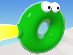 Spil Bouncy Blob Race: Forhindringsbane online