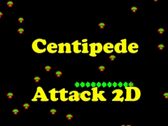 Spil Centipede Angreb 2D online