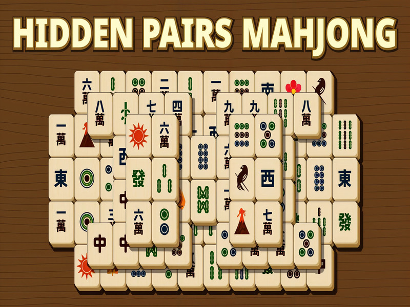 Spil Skjulte par Mahjong online