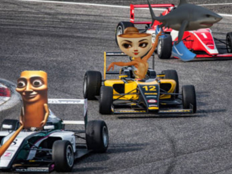 Spil Brainrot Tung Tung Racing online
