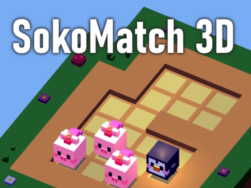 Spil Sokomatch 3d online