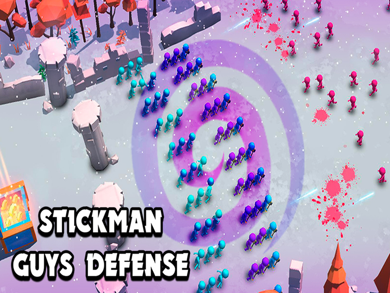Spil Stickman fyre forsvar online