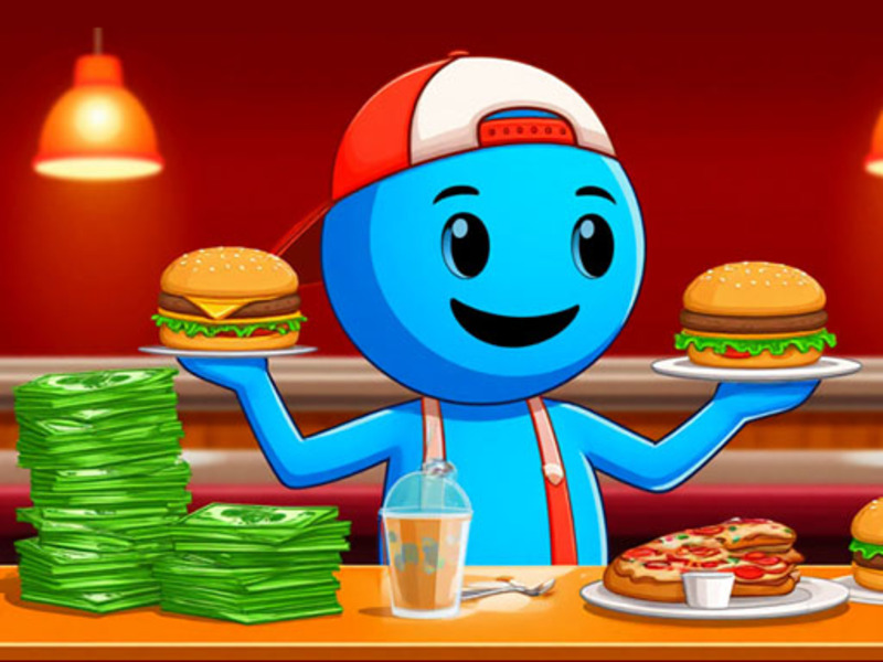 Spil Restaurantsimulator: Burgere & Pizza online