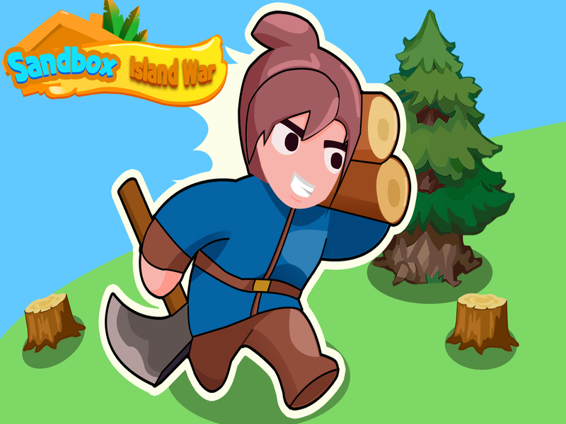 Spil Sandkassen Island War online