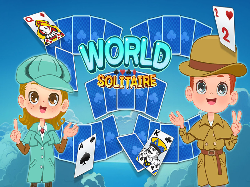 Spil World Solitaire Tripaks online
