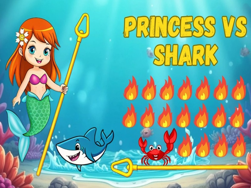 Spil Prinsesse vs haj online