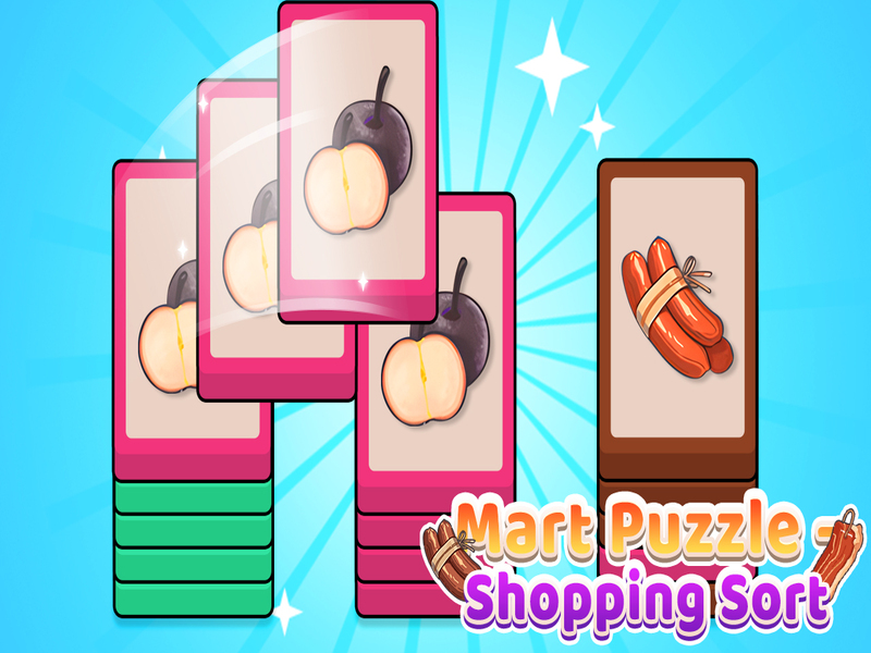 Spil Mart Puzzle Shopping Sort online
