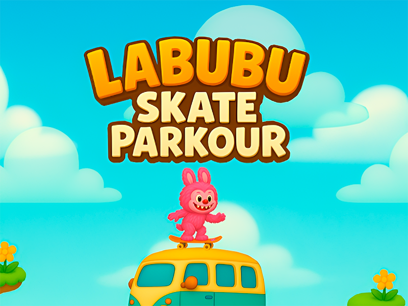Spil Labubu Skate Parkour online