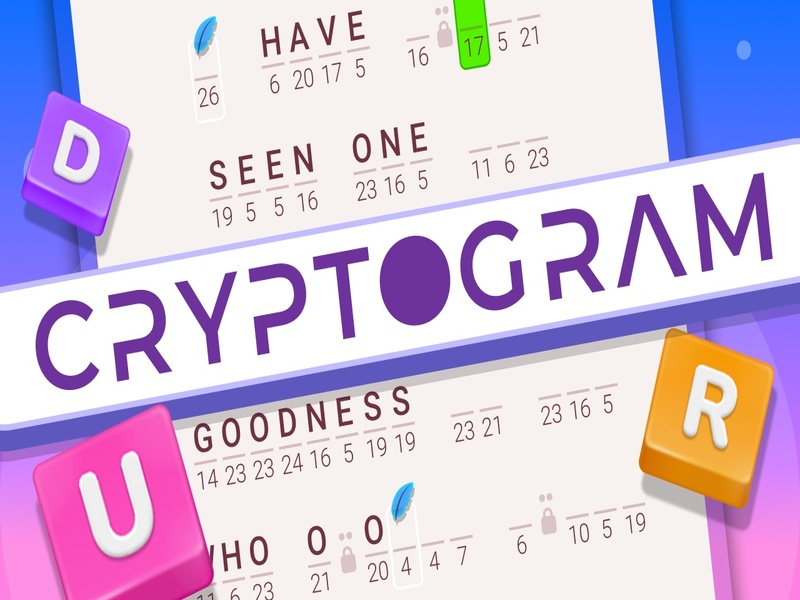 Spil Cryptogram: Word Brain Puzzle online