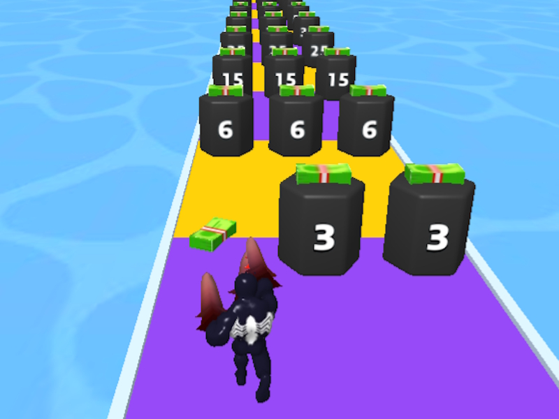 Spil Venom Run 3D online