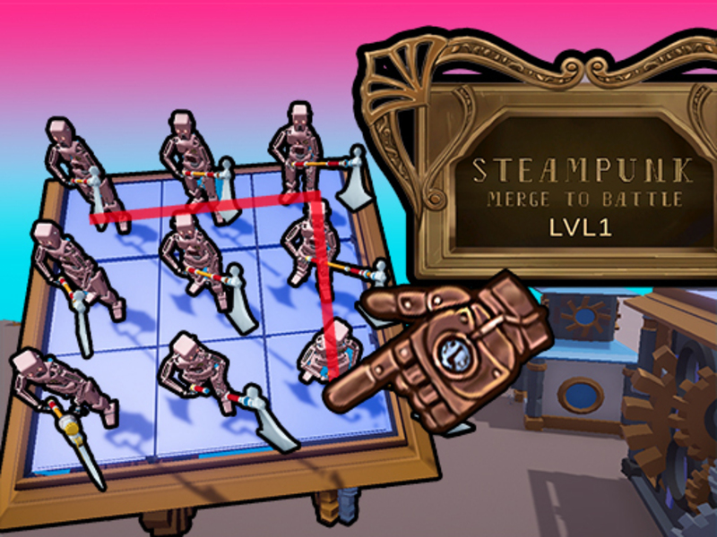 Spil Steampunk fusion til kamp online