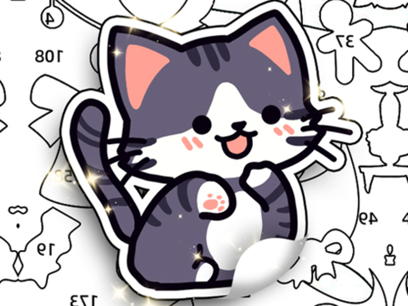 Spil Sticker -puslespil online