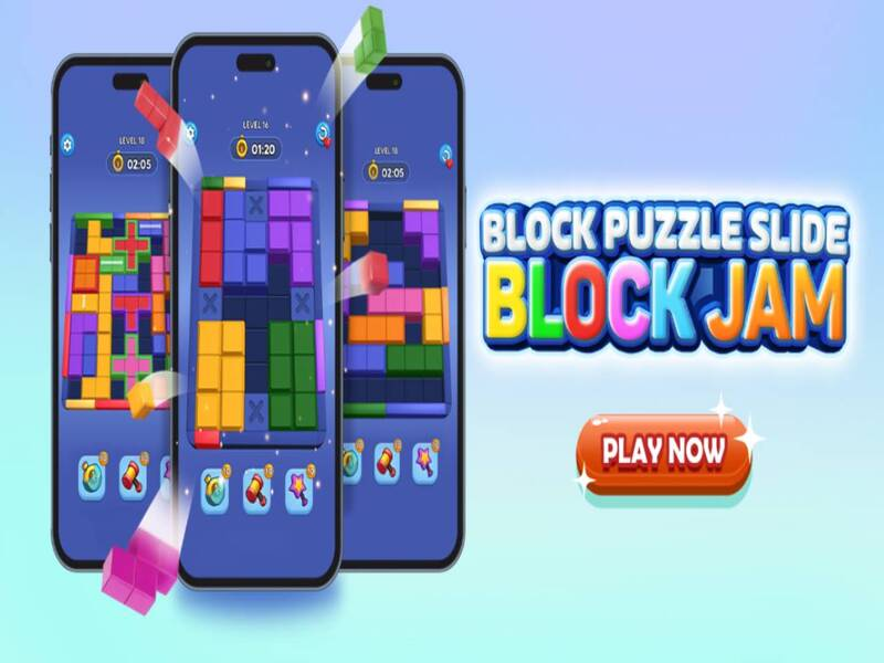 Spil Block Puzzle: Slide Block Jam online