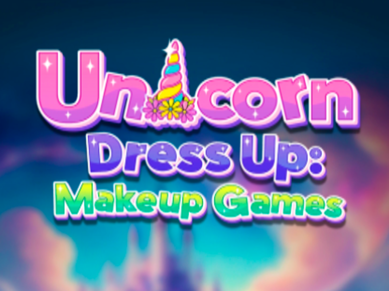 Spil Unicorn Dress Up: Makeup-spil online
