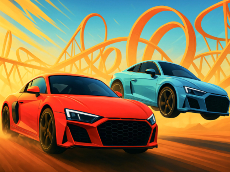 Spil To stunt racere online