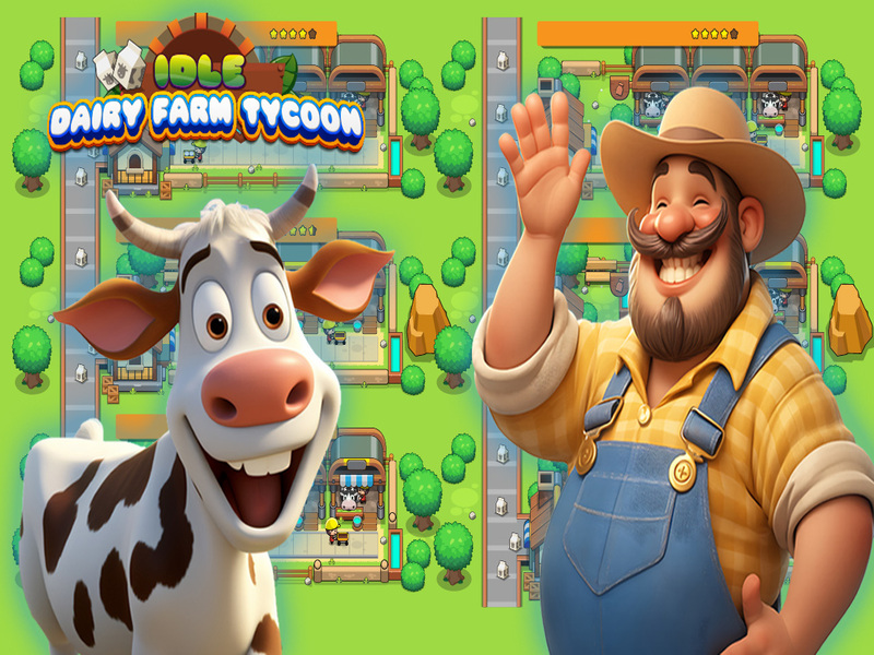 Spil Idle mejeriproduktionstycoon online