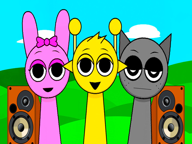 Spil Sprunki Monster Music Beats online