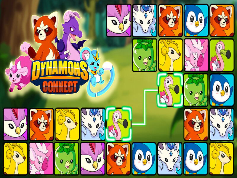 Spil Dynamons forbinder online
