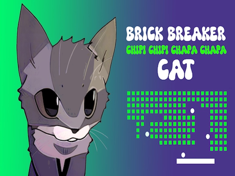 Spil Brick Breaker Chipi Chipi Chapa Chapa Cat online