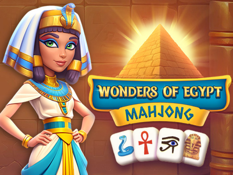 Spil Vunder om Egypten Mahjong online