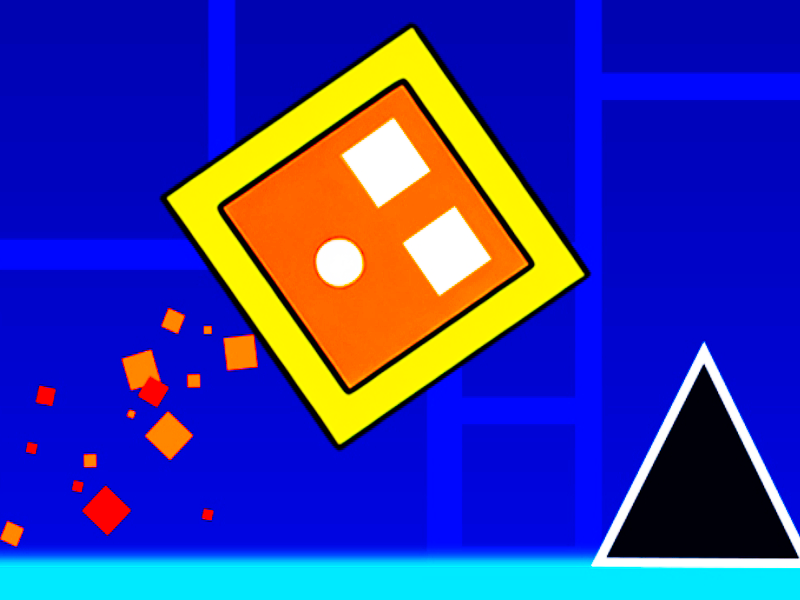 Spil Geometri Dash er ikke-blokeret online