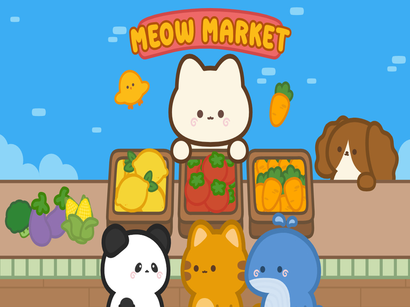 Spil Meow Market online