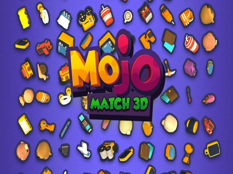 Spil Mojo Match 3d online