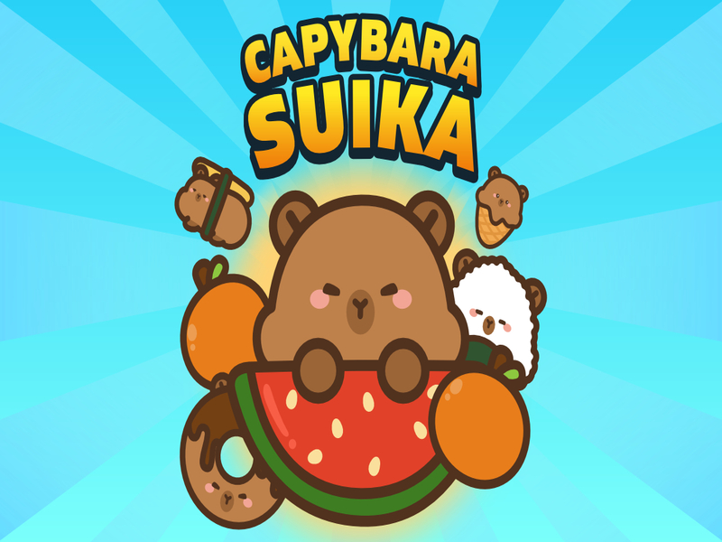 Spil Capybara Suika online